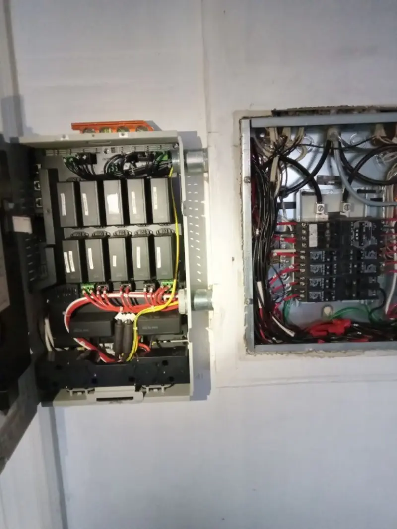 Electrical panel upgrade completed for Carbon Monoxide Detector Installation in Mendota Heights